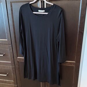 Elegant Black Women's Tunic by Eileen Fisher